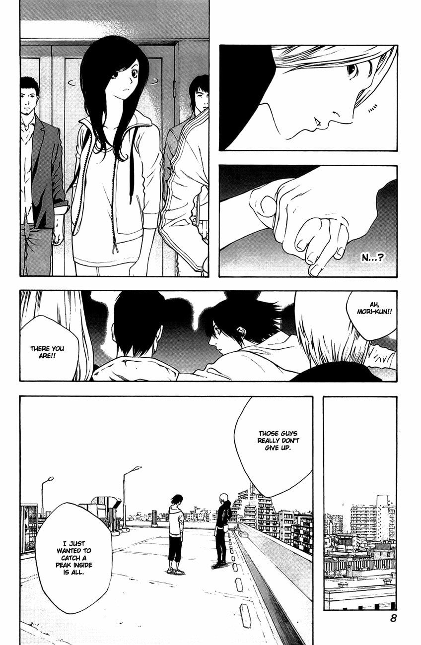 The Climber (Kokou no Hito) Manga Chapter 10 page 7 - Solo Climber scene