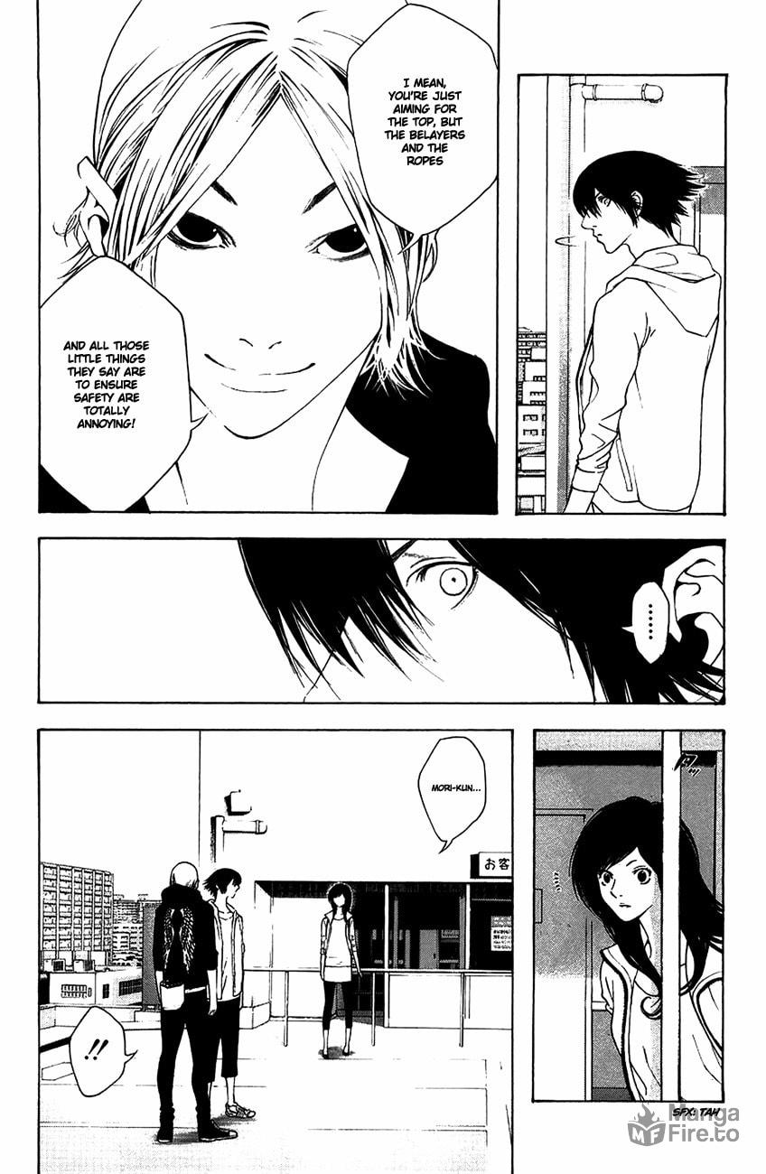 The Climber (Kokou no Hito) Manga Chapter 10 page 9 - Solo Climber scene