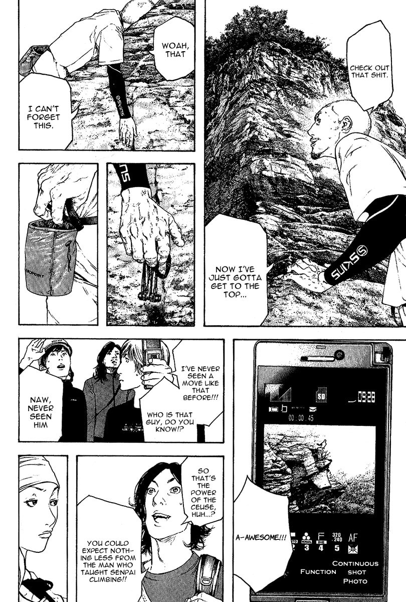 The Climber (Kokou no Hito) Manga Chapter 101 page 8 - Sinful Pride scene