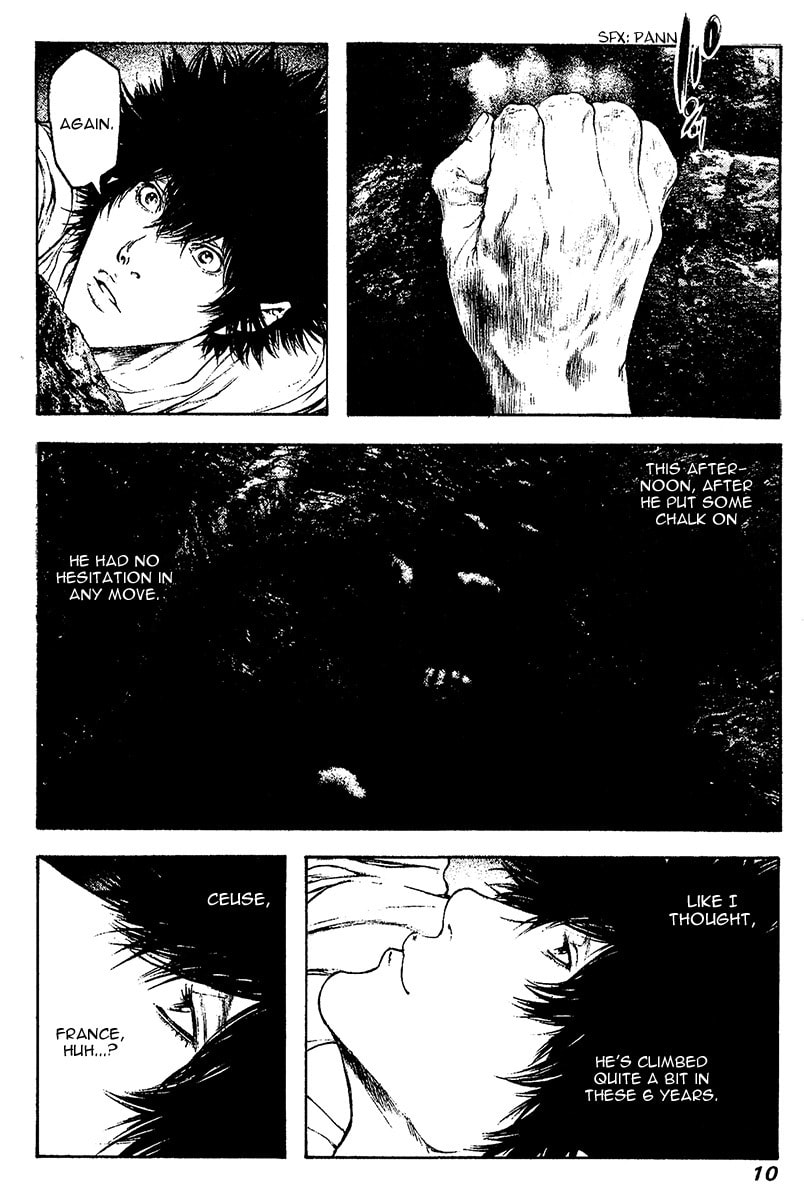 The Climber (Kokou no Hito) Manga Chapter 103 page 13 - Heaven and Earth scene