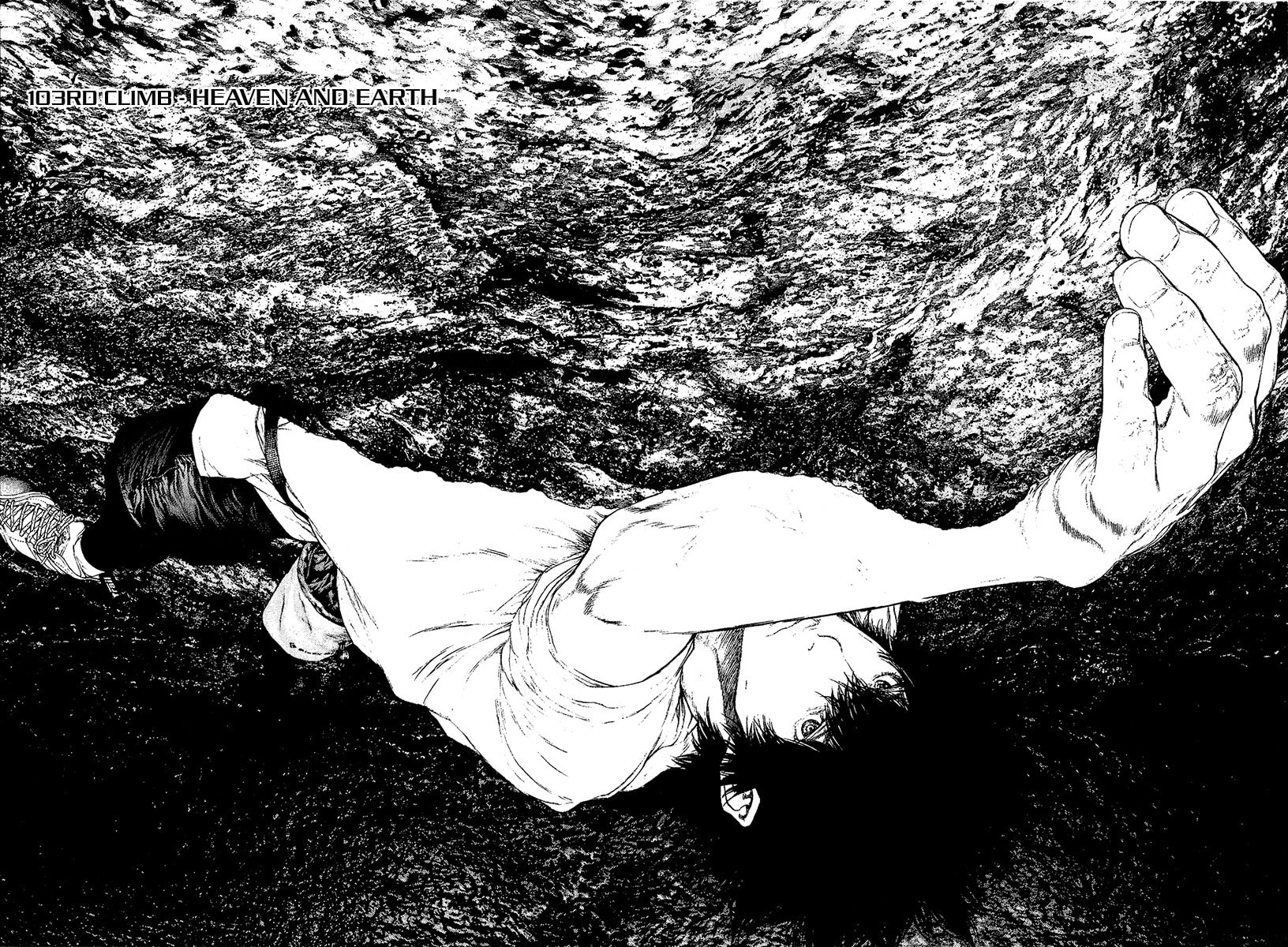 The Climber (Kokou no Hito) Manga Chapter 103 page 8 - Heaven and Earth scene