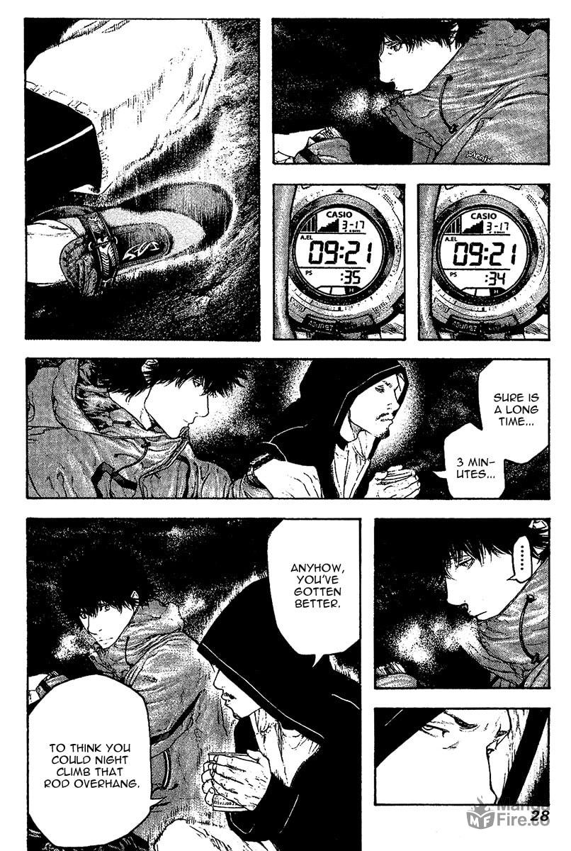 The Climber (Kokou no Hito) Manga Chapter 104 page 6 - Rules of a Simple Game scene