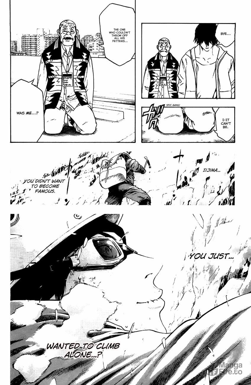 The Climber (Kokou no Hito) Manga Chapter 11 page 18 - Seeking Independent Action scene