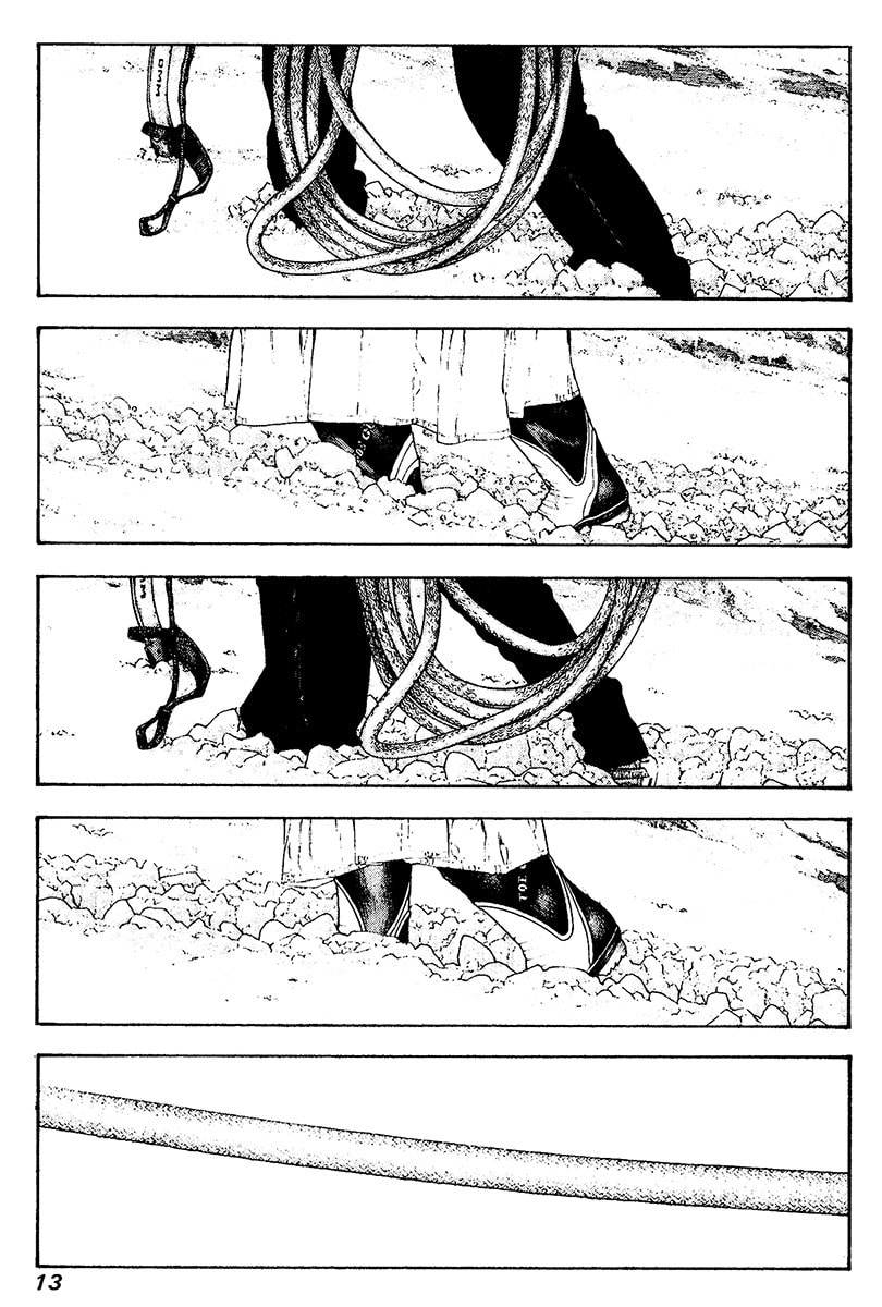 The Climber (Kokou no Hito) Manga Chapter 113 page 16 - Katou Buntarou scene