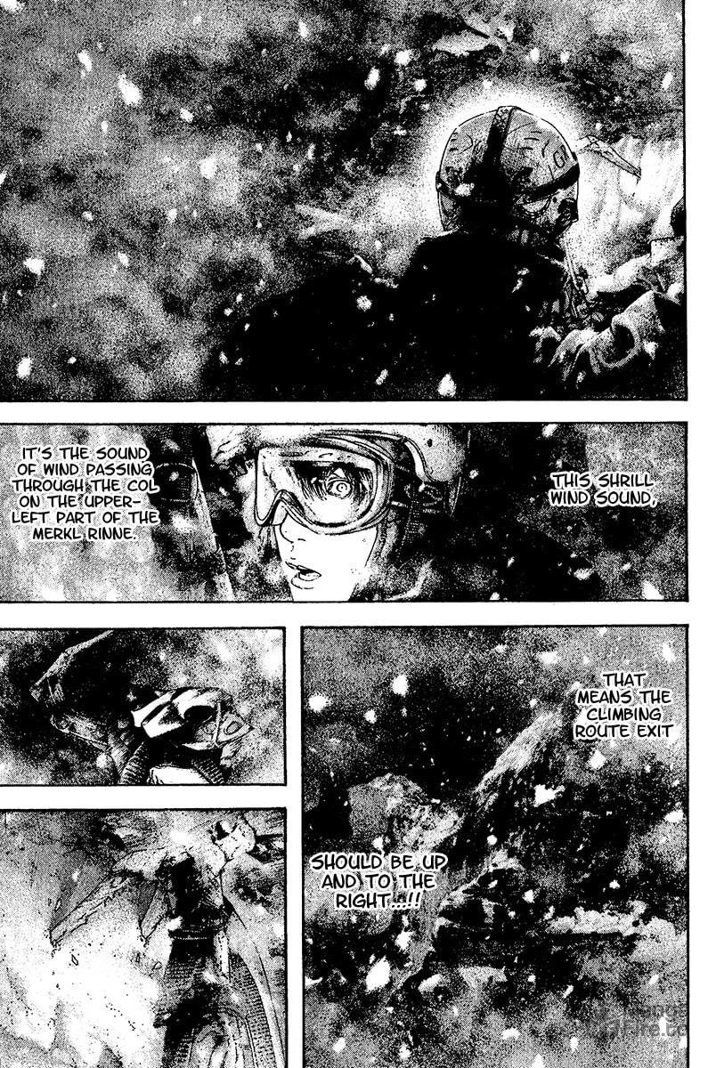 The Climber (Kokou no Hito) Manga Chapter 121 page 3 - Utmost Summit scene
