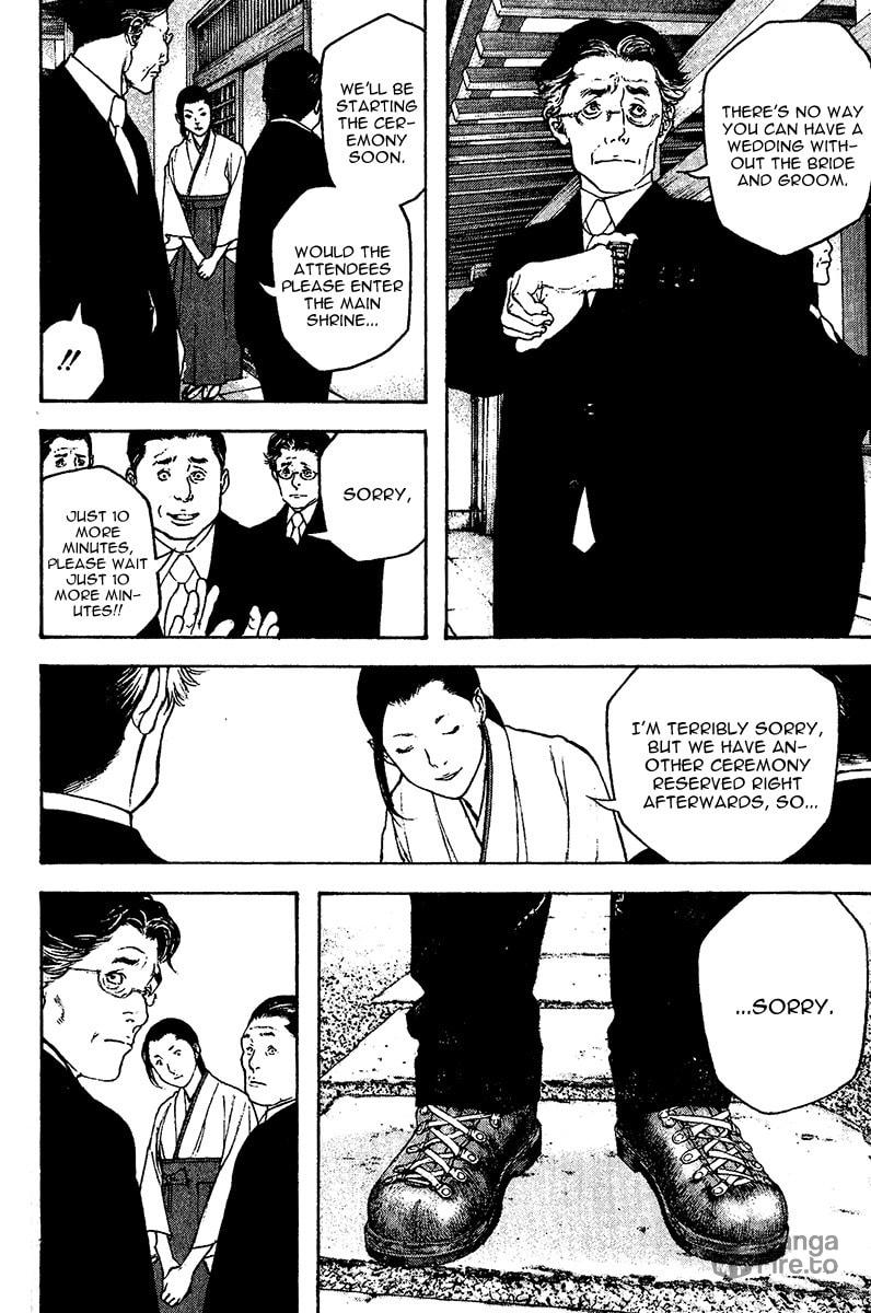 The Climber (Kokou no Hito) Manga Chapter 122 page 12 - Funeral scene
