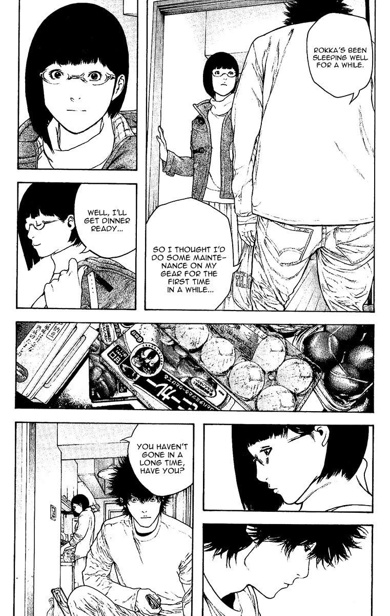The Climber (Kokou no Hito) Manga Chapter 125 page 7 - Impulse that Cannot Be Wiped Away scene