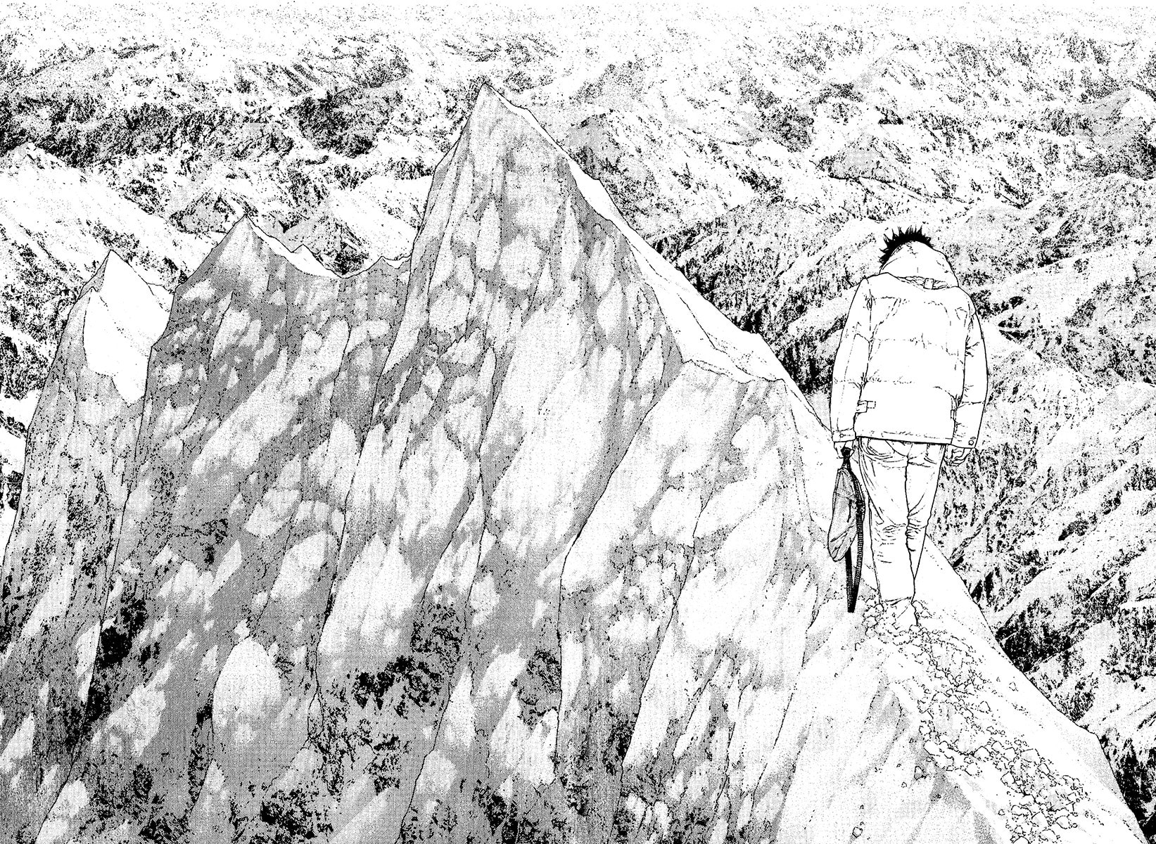 The Climber (Kokou no Hito) Manga Chapter 128 page 15 - Provocation scene