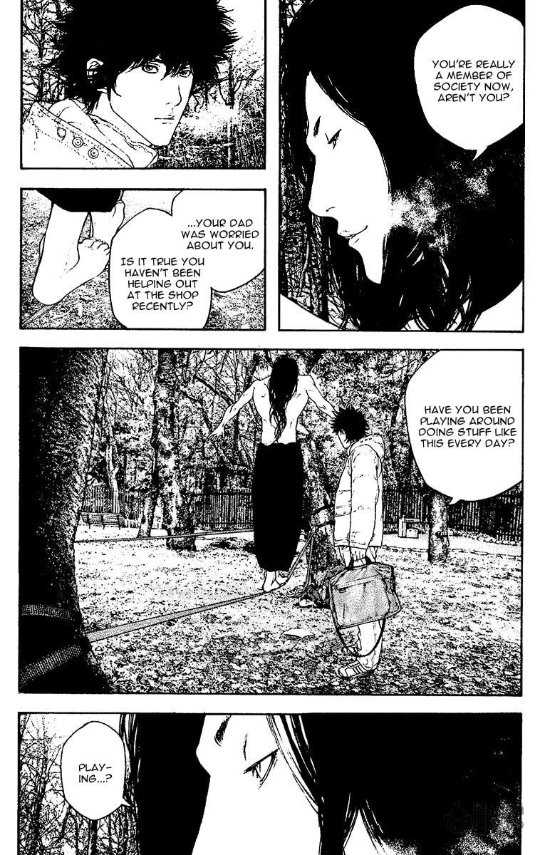 The Climber (Kokou no Hito) Manga Chapter 128 page 5 - Provocation scene