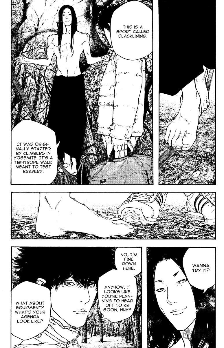 The Climber (Kokou no Hito) Manga Chapter 128 page 6 - Provocation scene