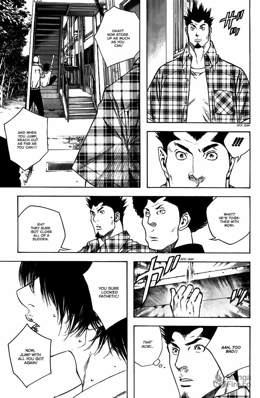 The Climber (Kokou no Hito) Manga Chapter 13 page 17 - Emergency Stairs scene