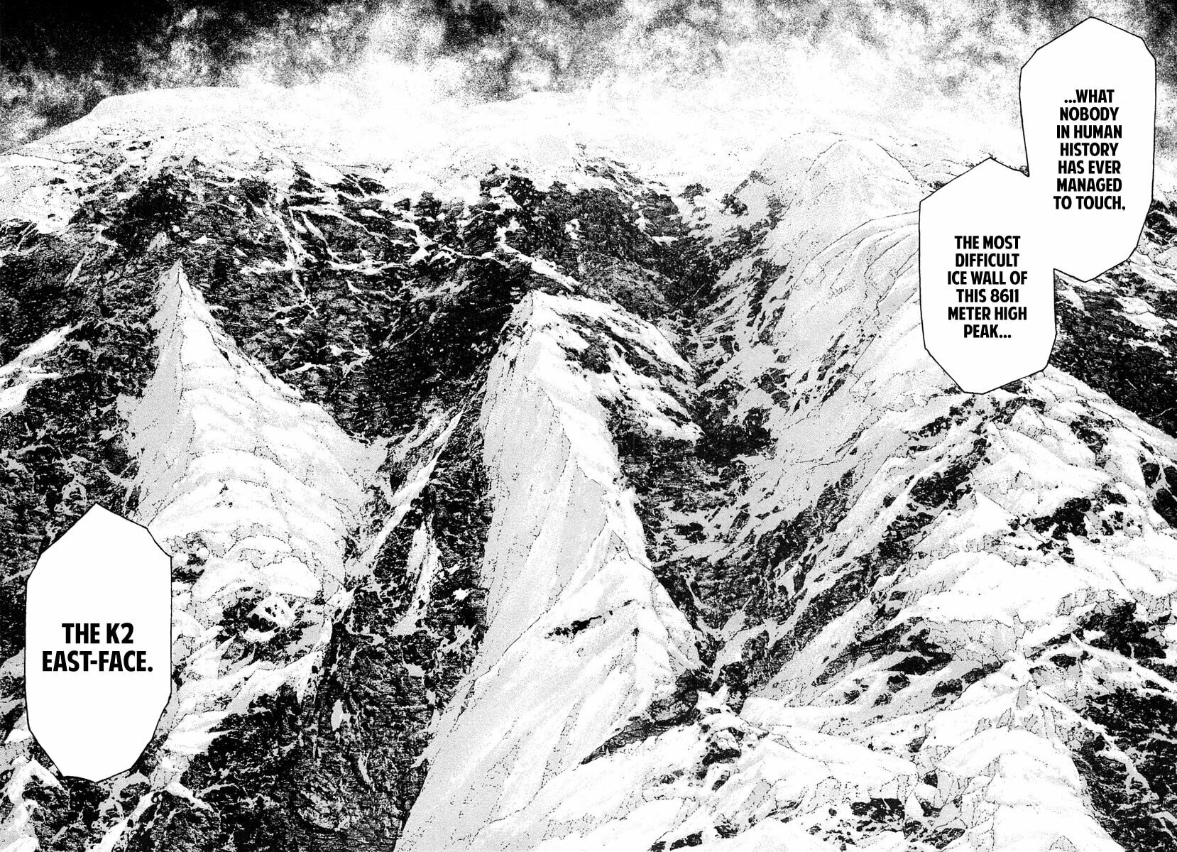 The Climber (Kokou no Hito) Manga Chapter 134 page 16 - Antithesis scene