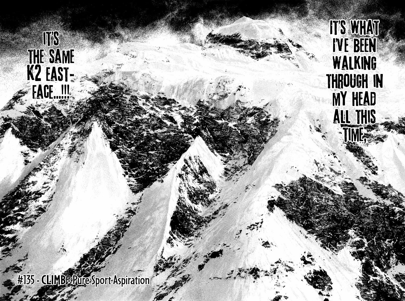 The Climber (Kokou no Hito) Manga Chapter 135 page 6 - Pure Sport Aspiration scene