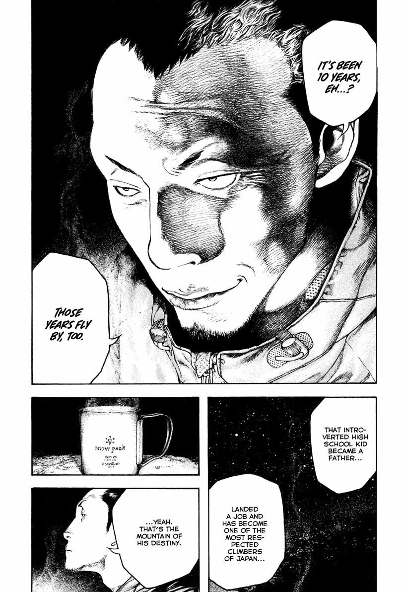 The Climber (Kokou no Hito) Manga Chapter 136 page 3 - High Pressure scene