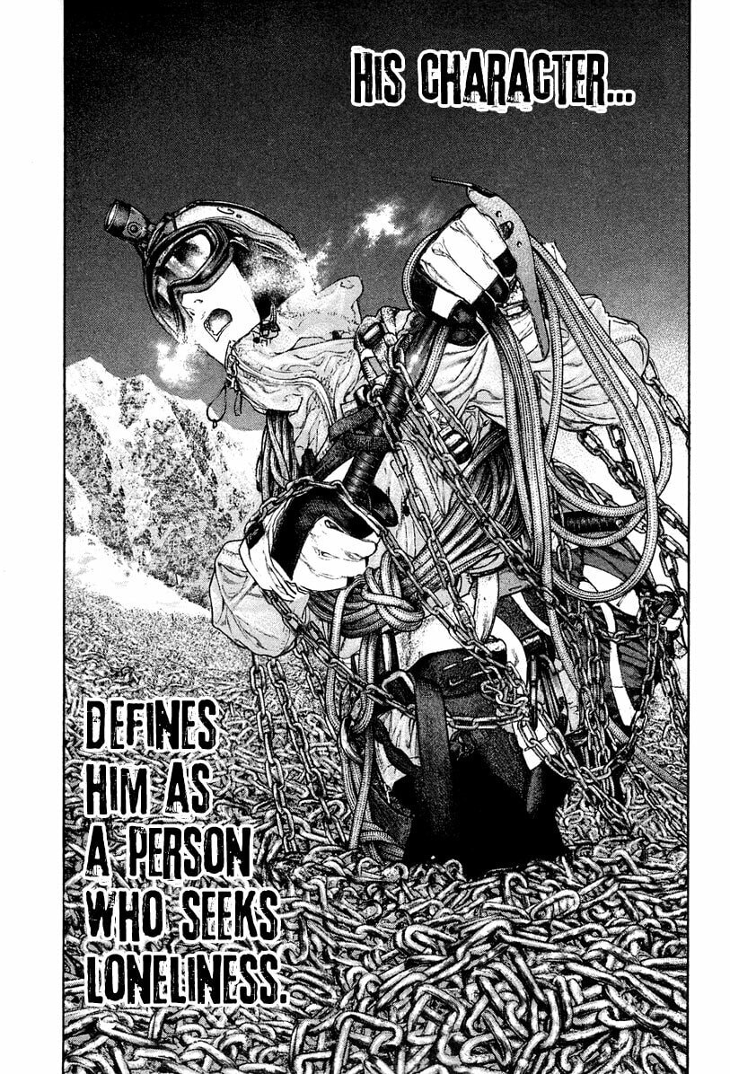 The Climber (Kokou no Hito) Manga Chapter 136 page 6 - High Pressure scene