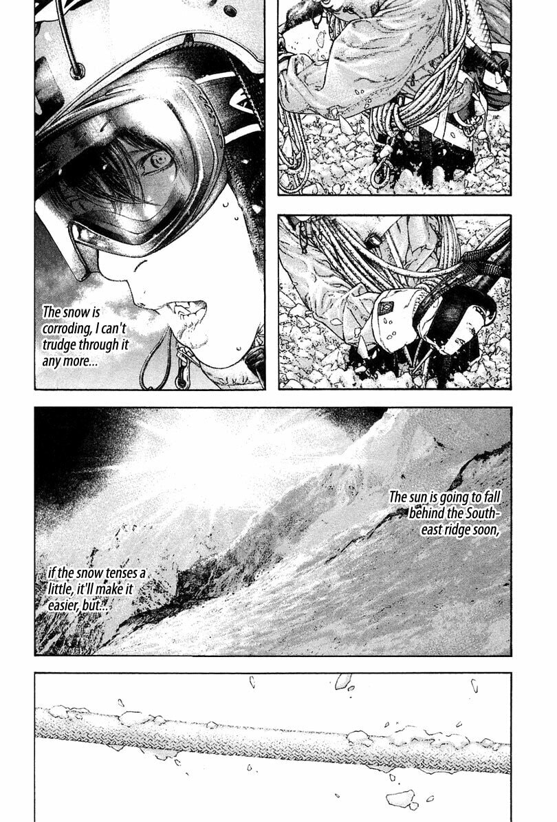 The Climber (Kokou no Hito) Manga Chapter 136 page 7 - High Pressure scene