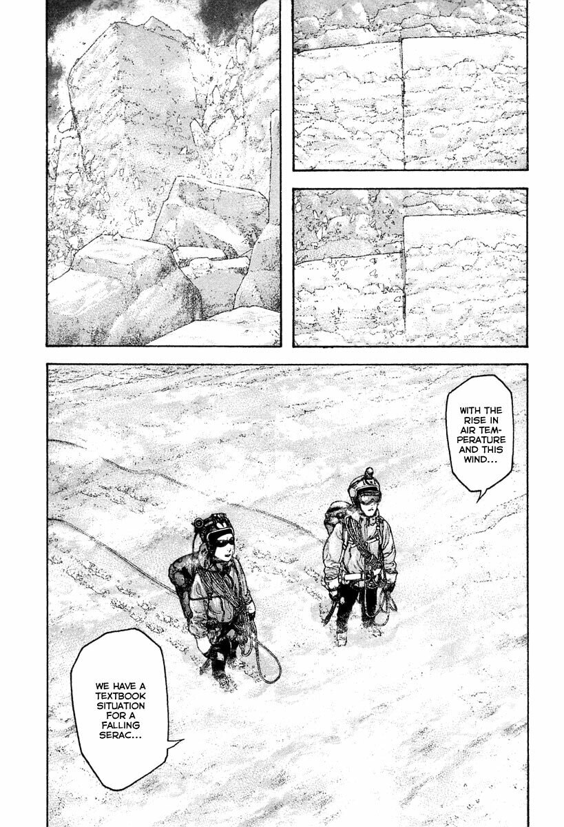 The Climber (Kokou no Hito) Manga Chapter 137 page 12 - Abnormally High scene