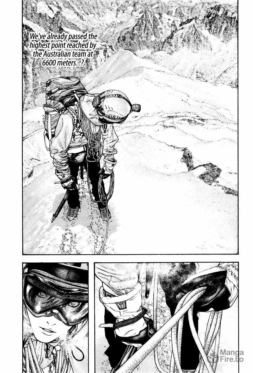 The Climber (Kokou no Hito) Manga Chapter 137 page 8 - Abnormally High scene