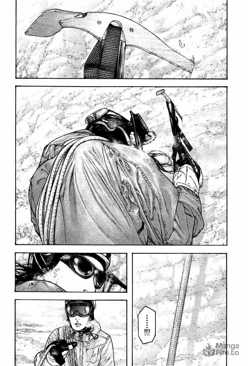 The Climber (Kokou no Hito) Manga Chapter 138 page 4 - Freezing Temple scene