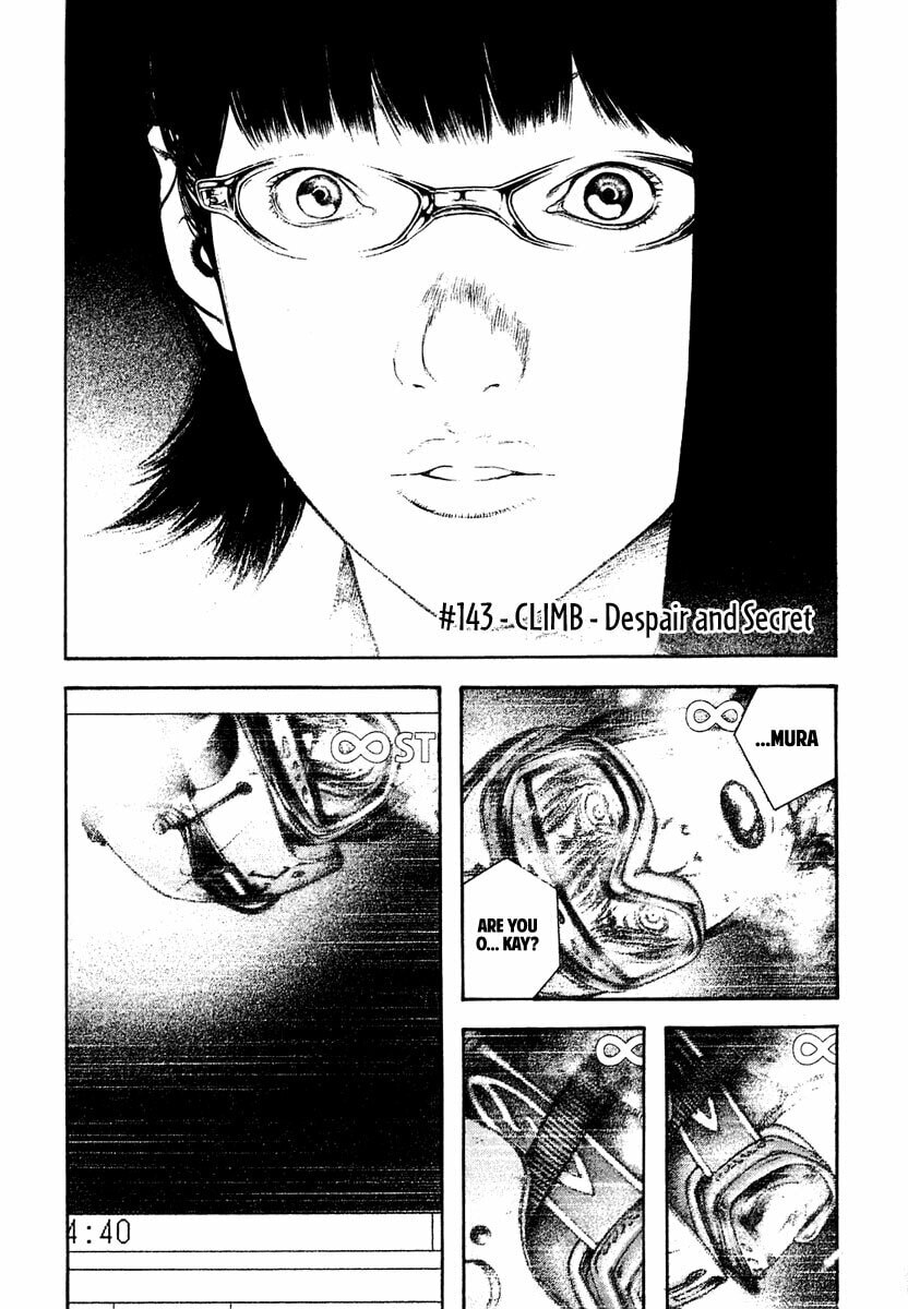 The Climber (Kokou no Hito) Manga Chapter 143 page 3 - Despair and Secret scene