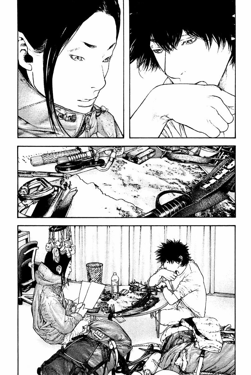 The Climber (Kokou no Hito) Manga Chapter 144 page 7 - Regretful Decision scene