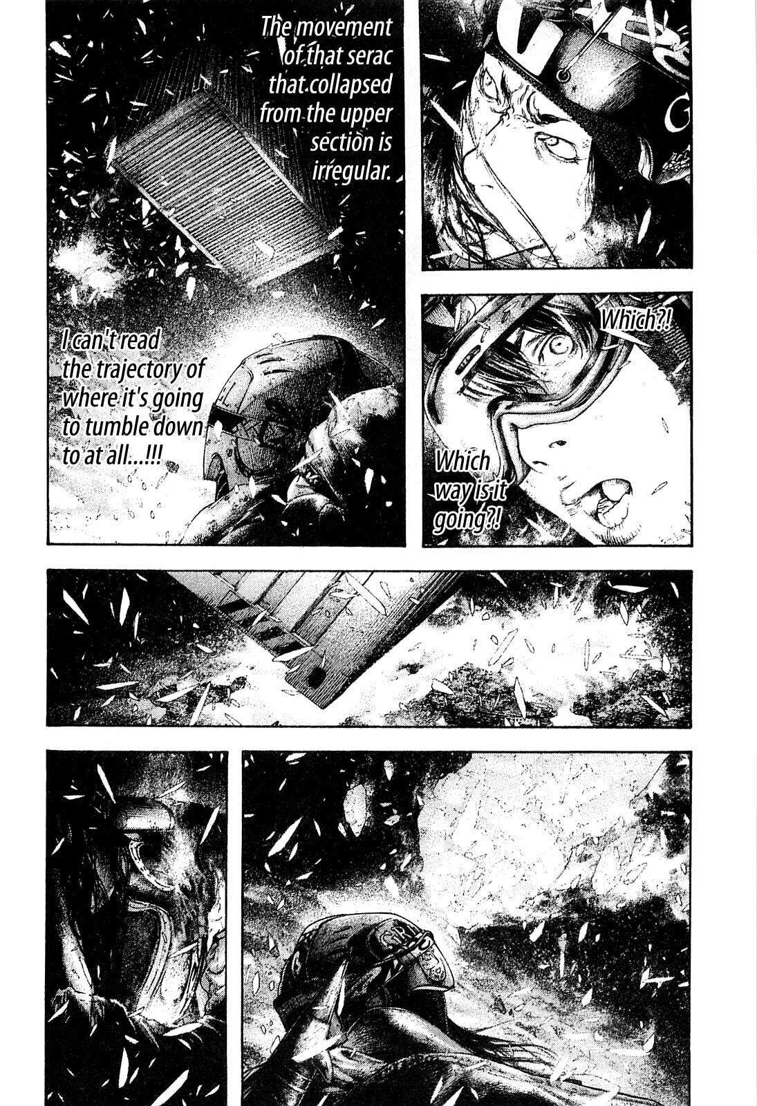 The Climber (Kokou no Hito) Manga Chapter 147 page 13 - Reaching Nirvana scene