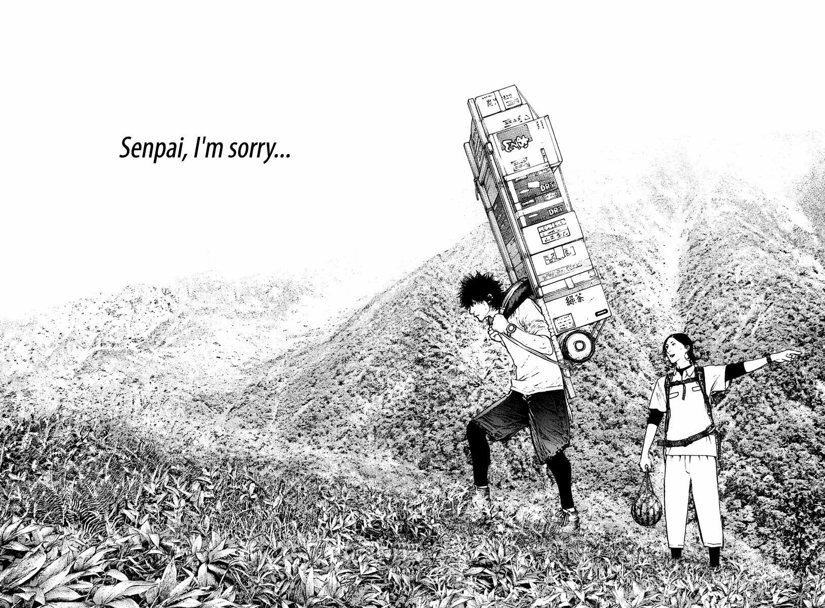 The Climber (Kokou no Hito) Manga Chapter 148 page 15 - Chance Meeting scene