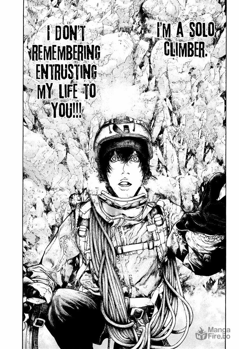 The Climber (Kokou no Hito) Manga Chapter 150 page 12 - Angel scene