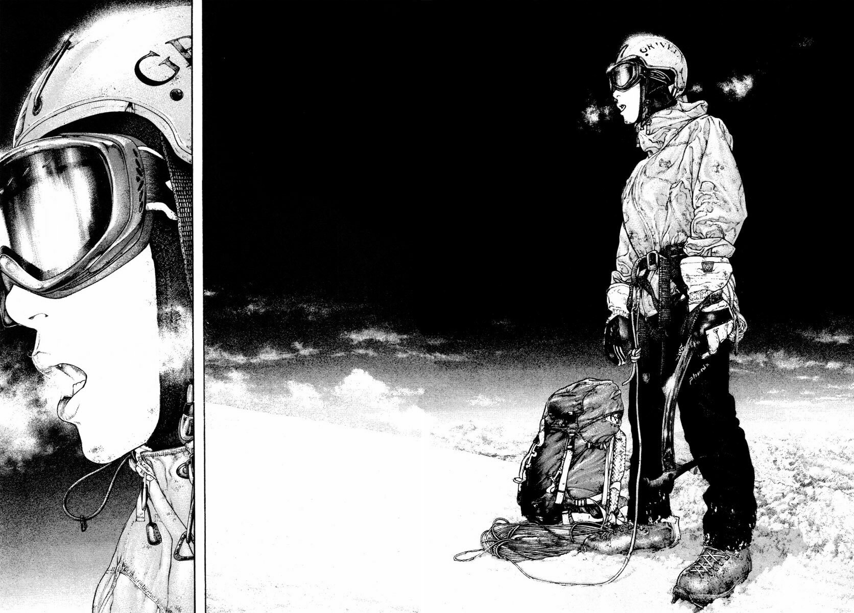 The Climber (Kokou no Hito) Manga Chapter 157 page 9 - Enjoying Pleasure Together scene