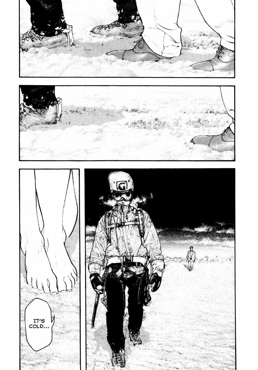 The Climber (Kokou no Hito) Manga Chapter 158 page 8 - Inhuman scene