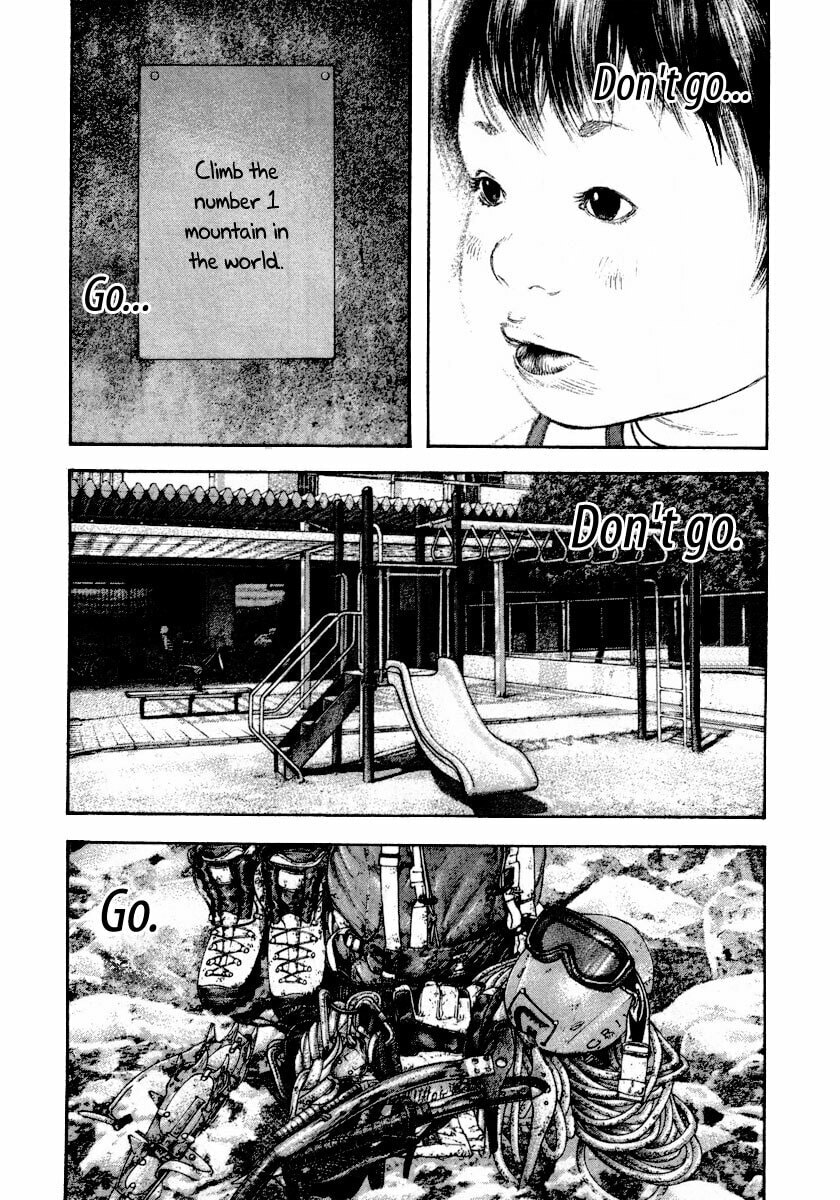 The Climber (Kokou no Hito) Manga Chapter 161 page 4 - Rivalry scene