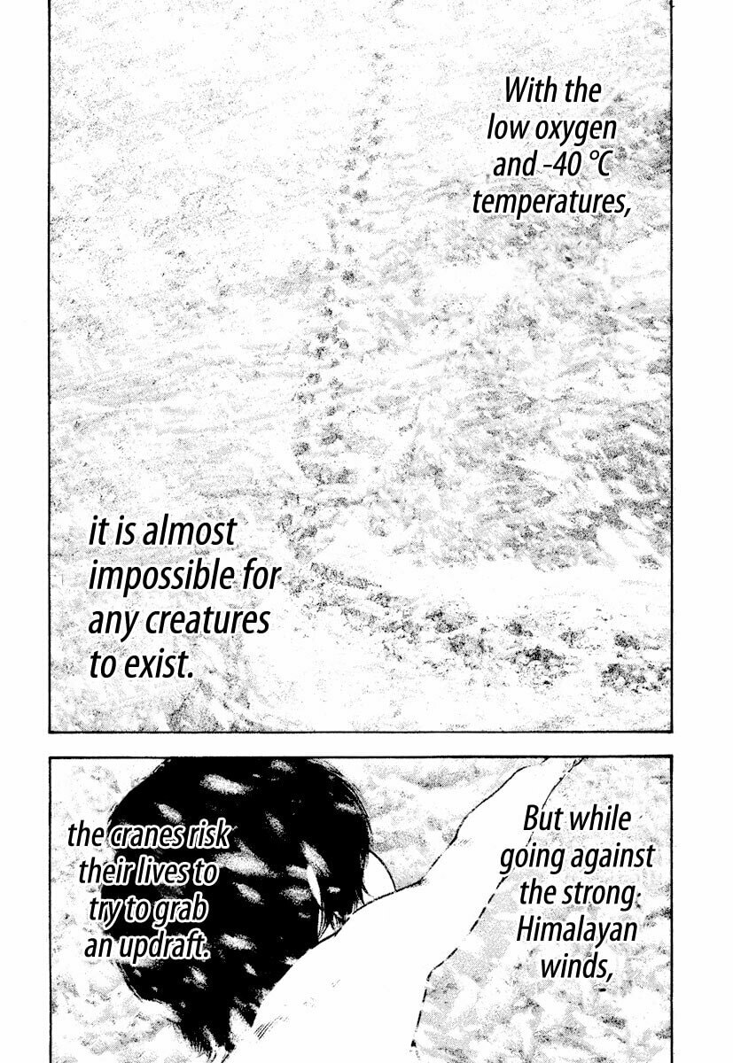 The Climber (Kokou no Hito) Manga Chapter 168 page 10 - Instinct scene