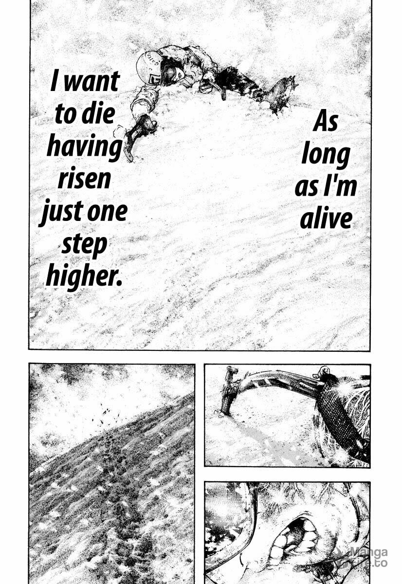 The Climber (Kokou no Hito) Manga Chapter 169 page 20 - Grace scene
