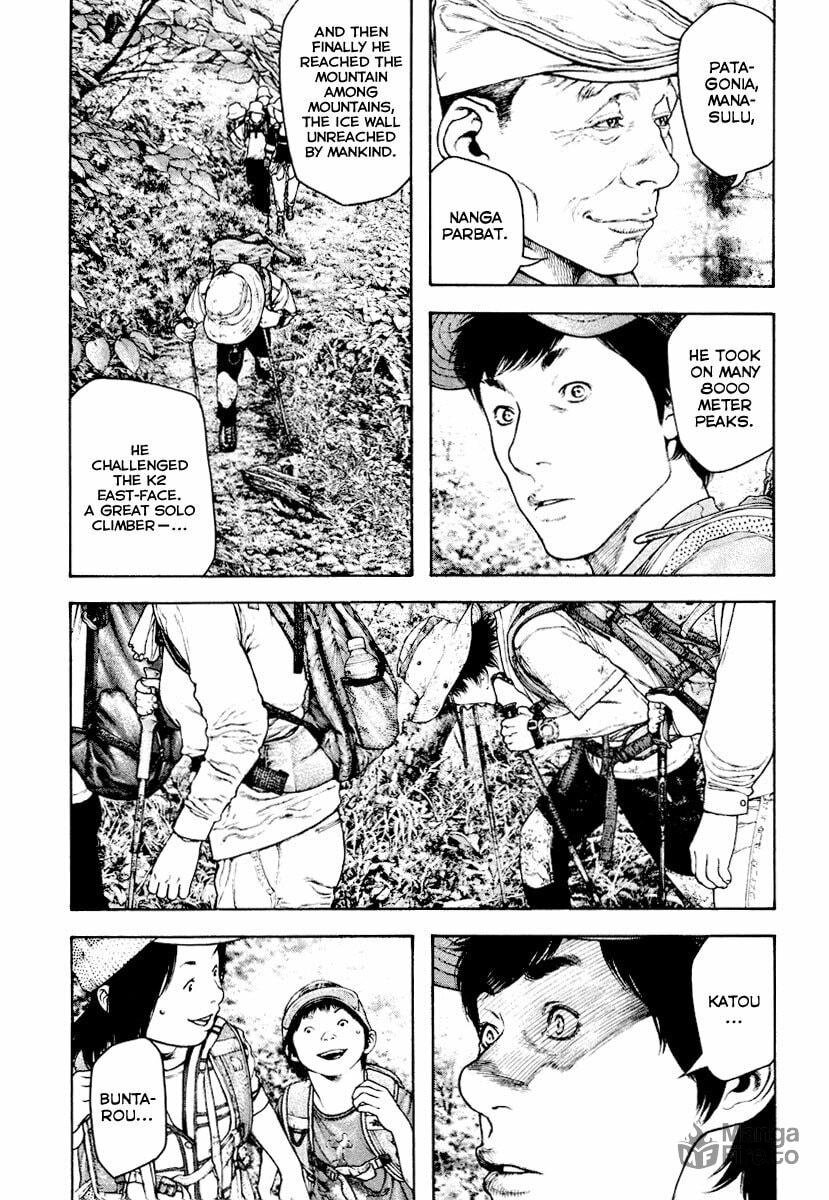 The Climber (Kokou no Hito) Manga Chapter 170 page 8 - Survivor [END] scene