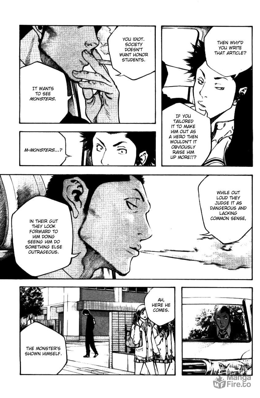 The Climber (Kokou no Hito) Manga Chapter 19 page 12 - Antihero scene