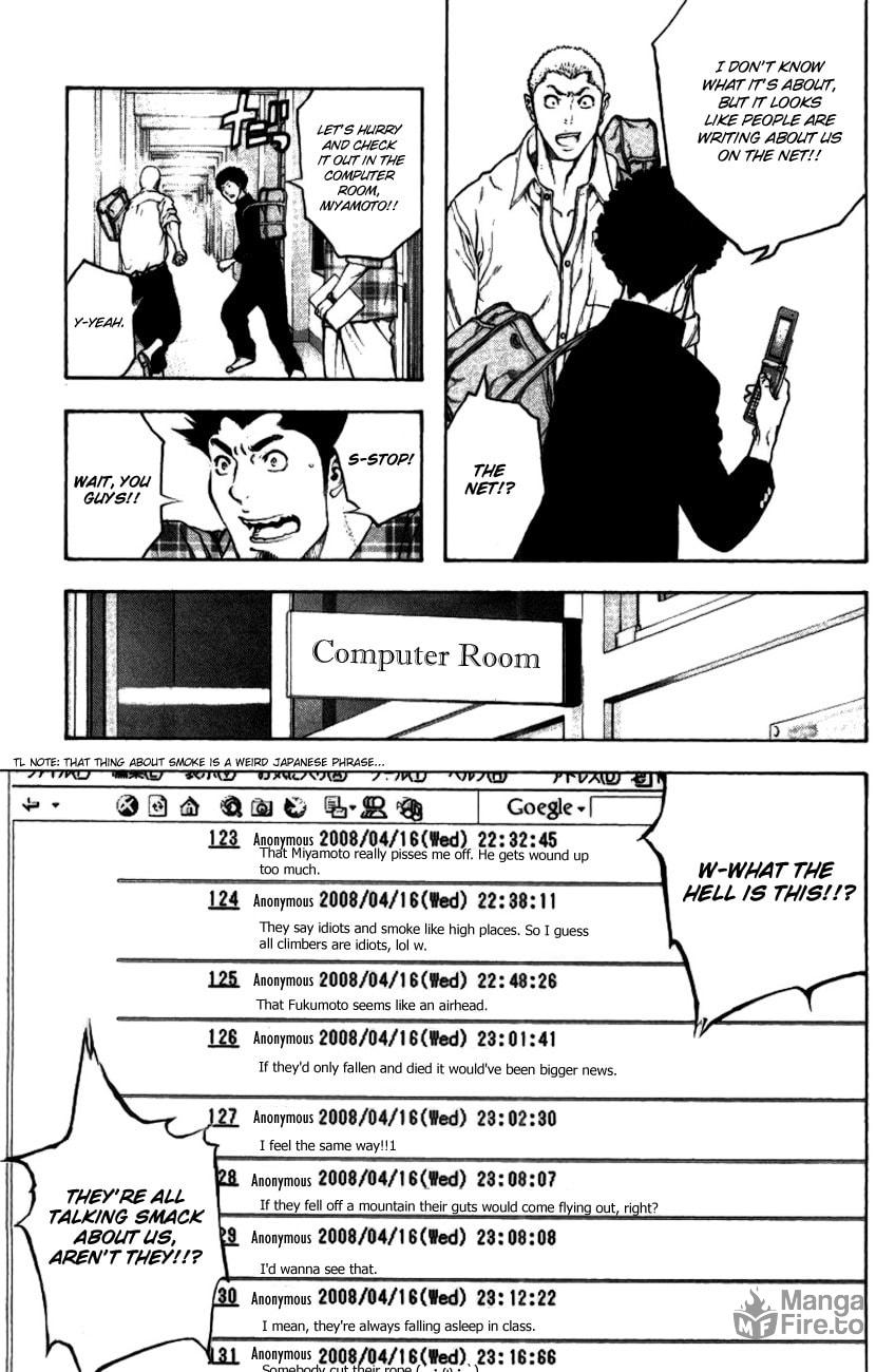 The Climber (Kokou no Hito) Manga Chapter 20 page 9 - Heartlessness scene