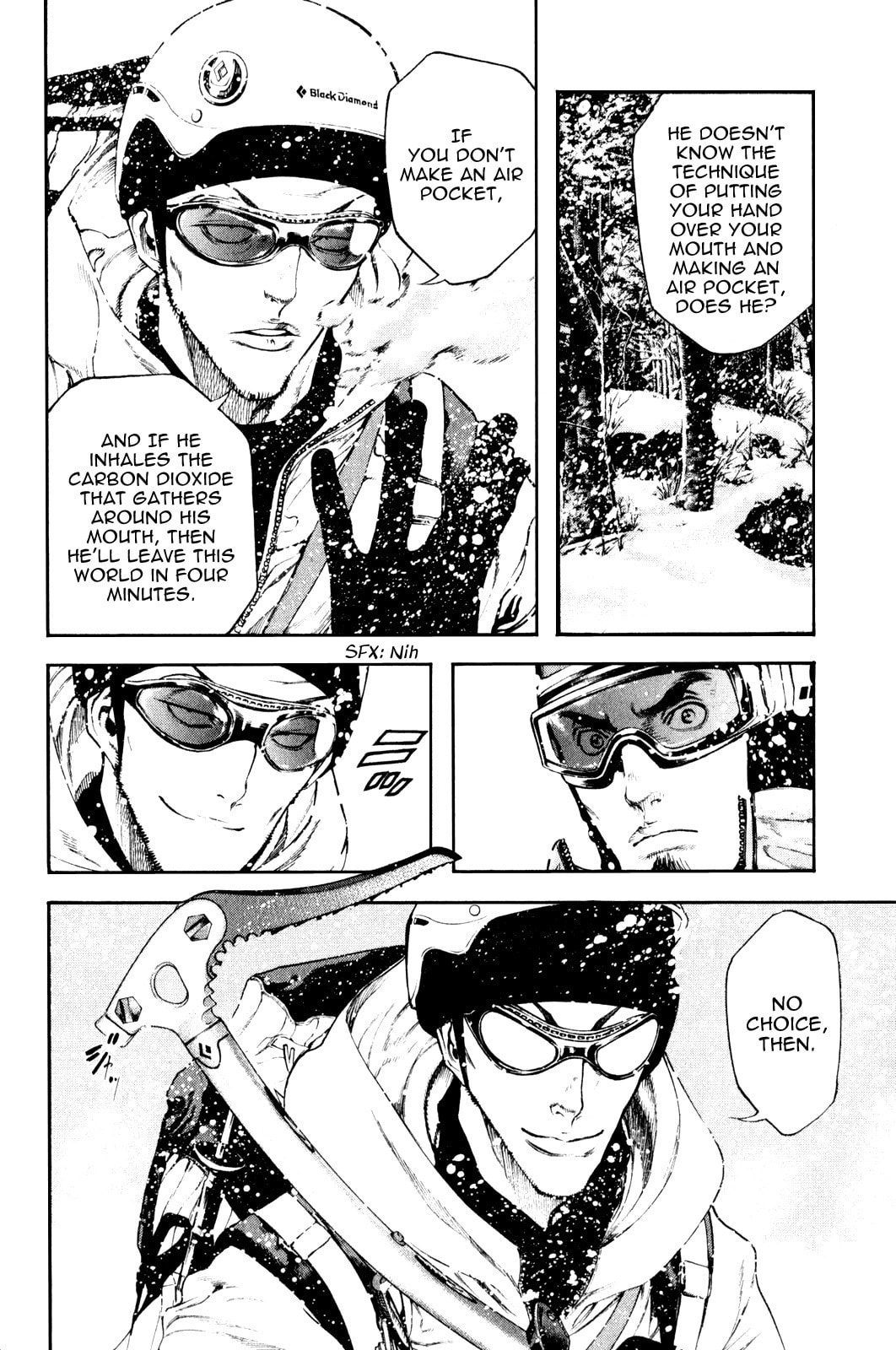 The Climber (Kokou no Hito) Manga Chapter 24 page 11 - Climb scene
