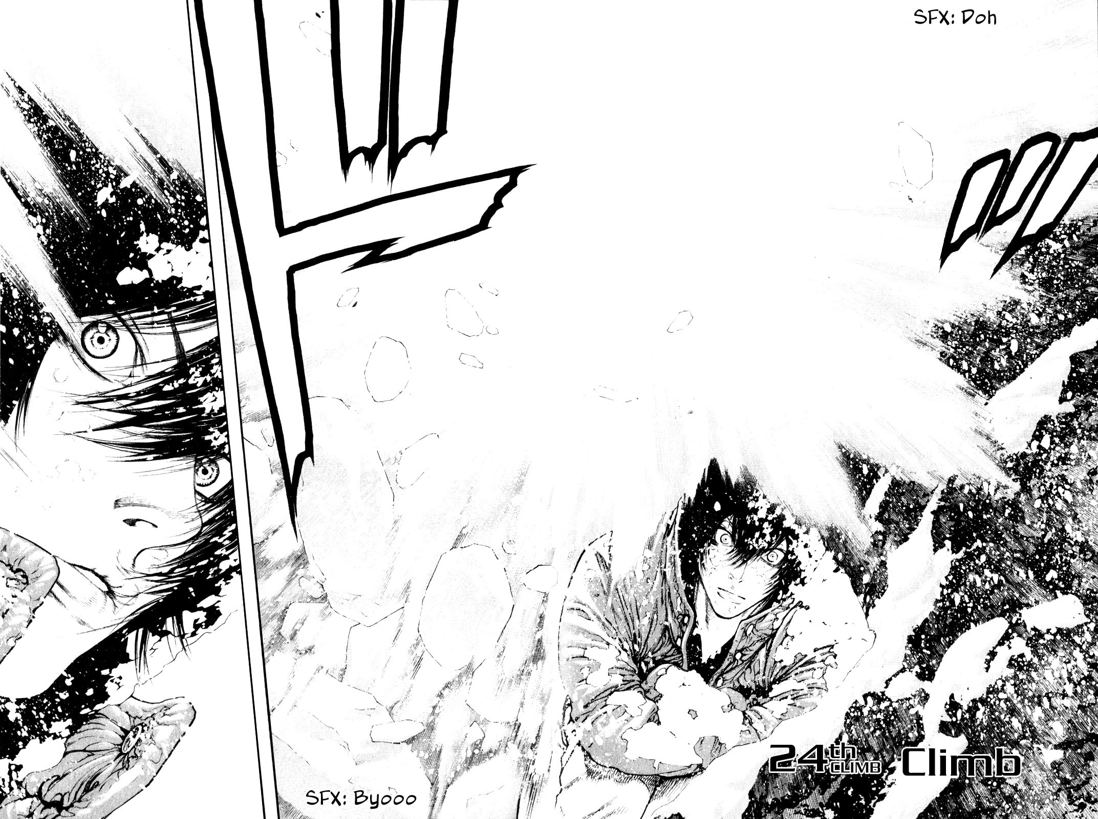 The Climber (Kokou no Hito) Manga Chapter 24 page 2 - Climb scene