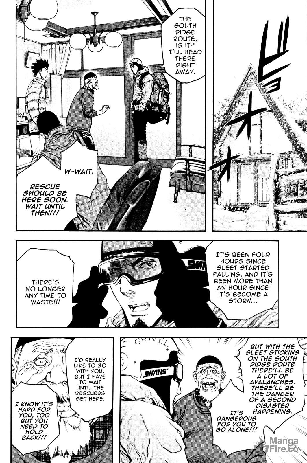 The Climber (Kokou no Hito) Manga Chapter 24 page 3 - Climb scene