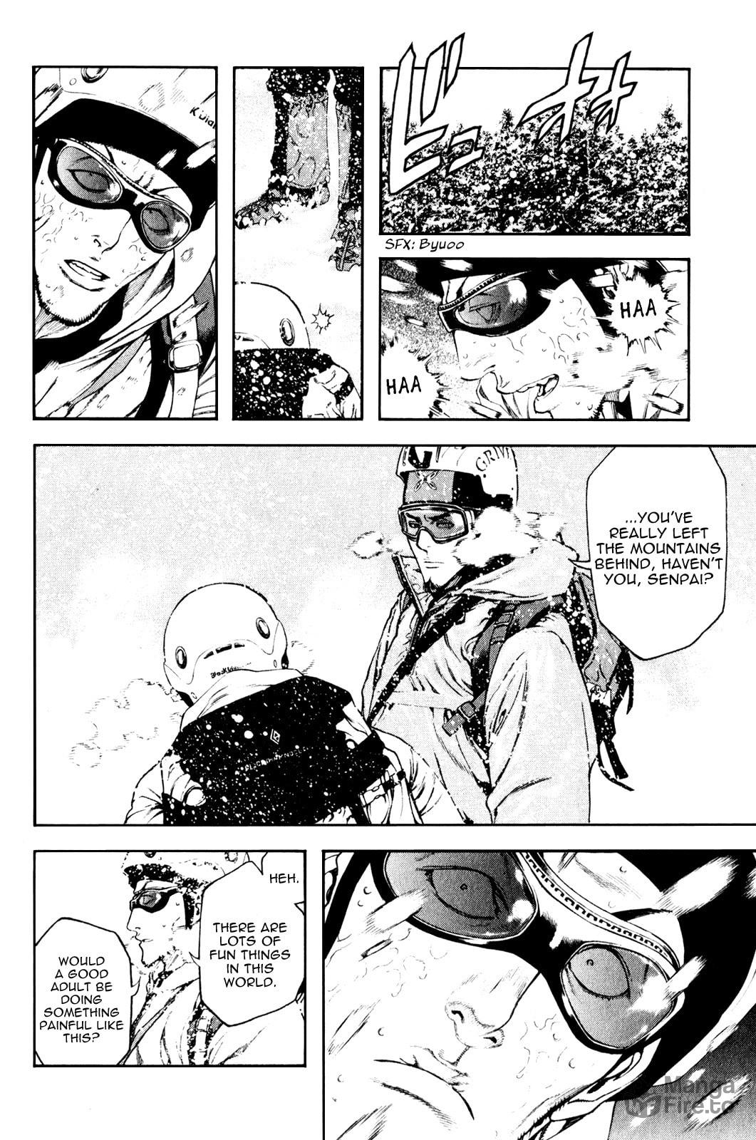 The Climber (Kokou no Hito) Manga Chapter 24 page 9 - Climb scene