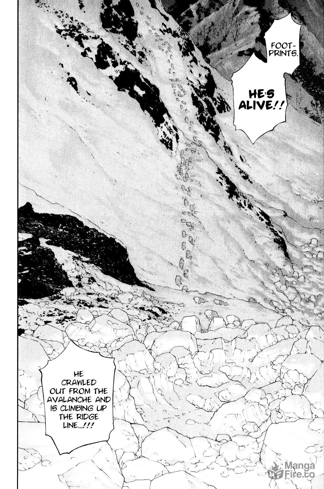 The Climber (Kokou no Hito) Manga Chapter 26 page 18 - Two People's Grudges scene