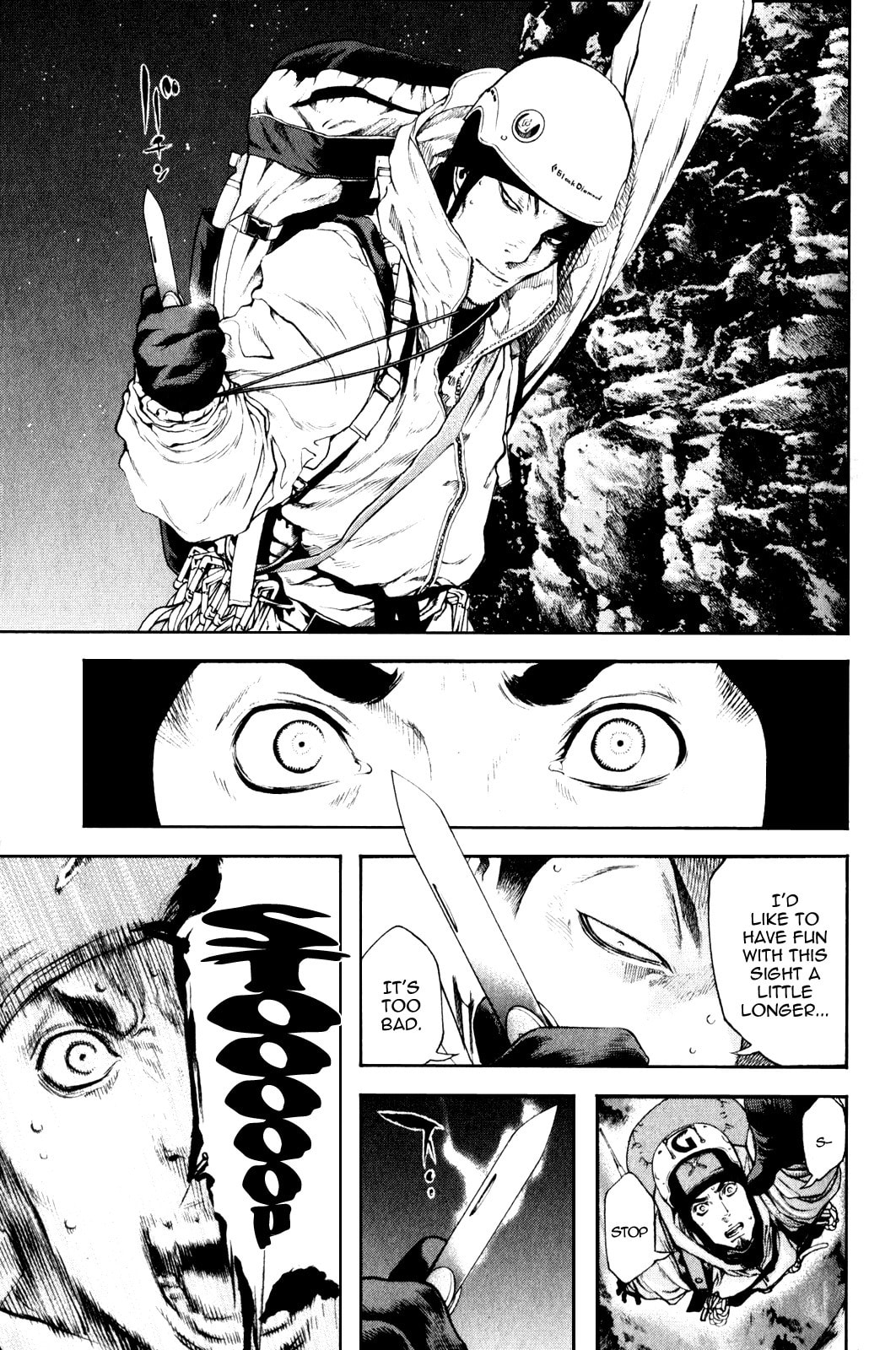 The Climber (Kokou no Hito) Manga Chapter 28 page 13 - Truth scene