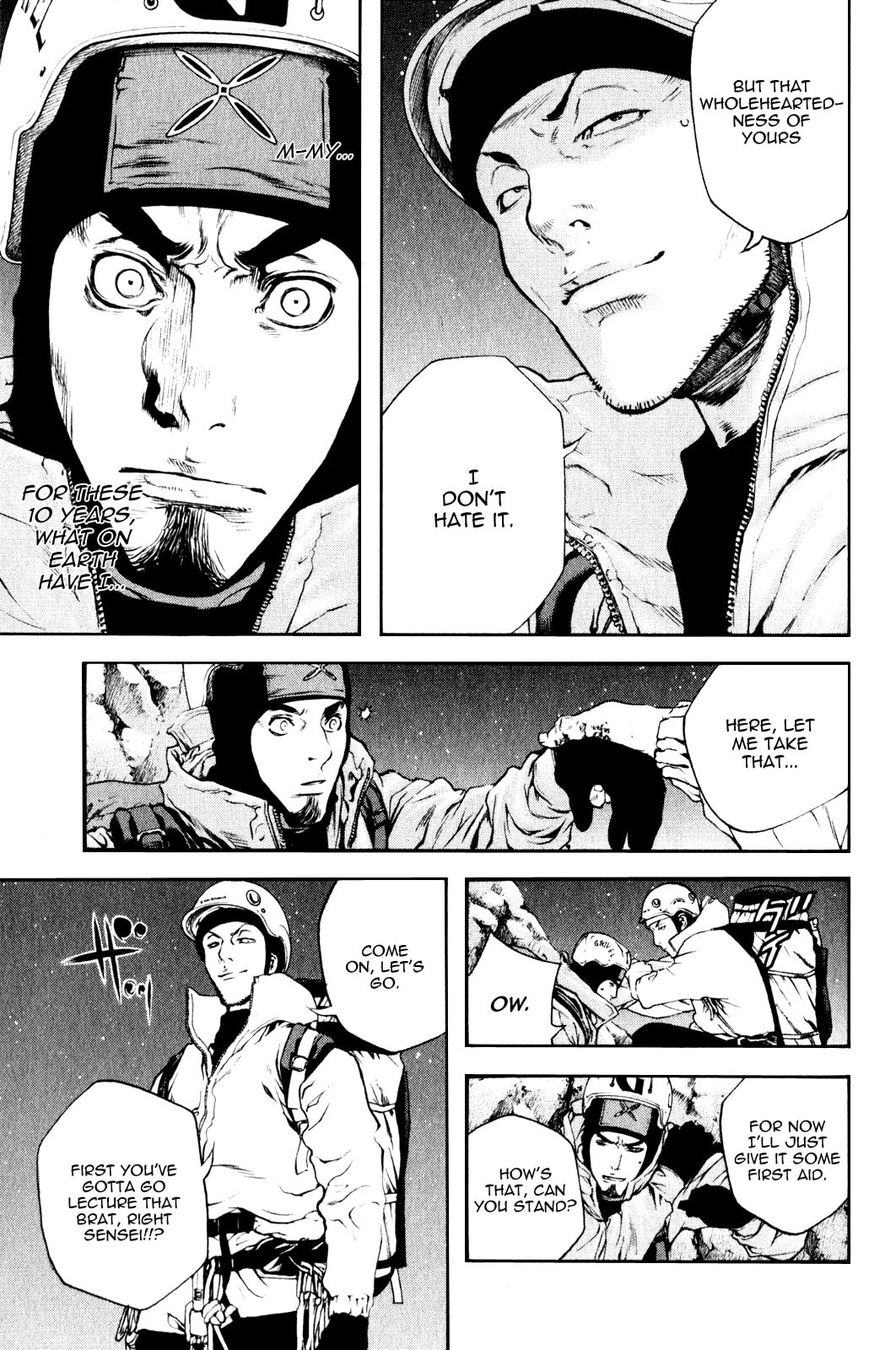 The Climber (Kokou no Hito) Manga Chapter 29 page 16 - Karmic Overturn scene