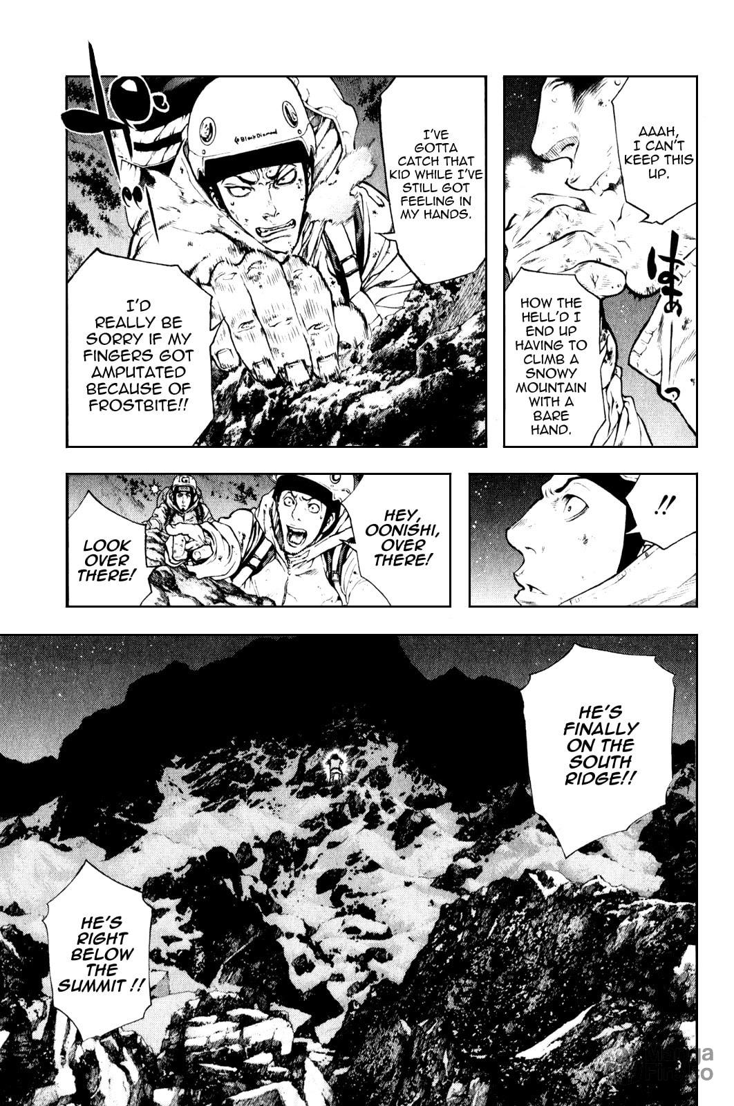 The Climber (Kokou no Hito) Manga Chapter 30 page 5 - Memory of Falling scene
