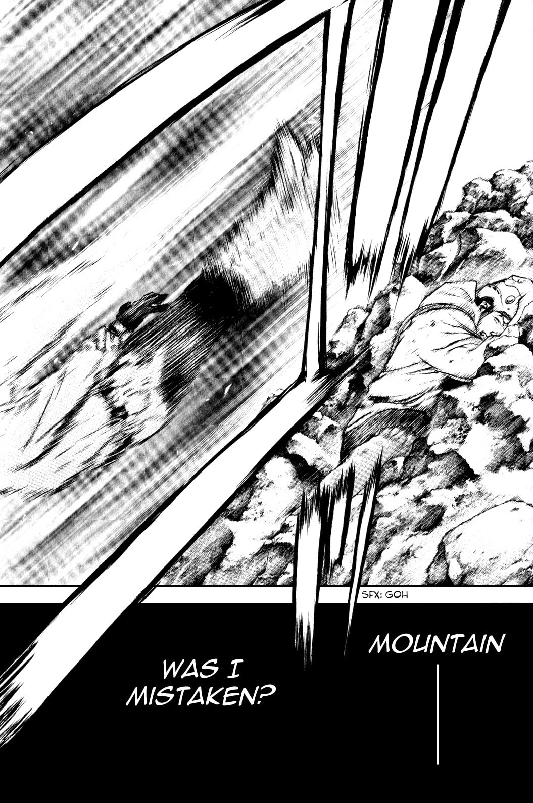 The Climber (Kokou no Hito) Manga Chapter 31 page 11 - Do or Die scene