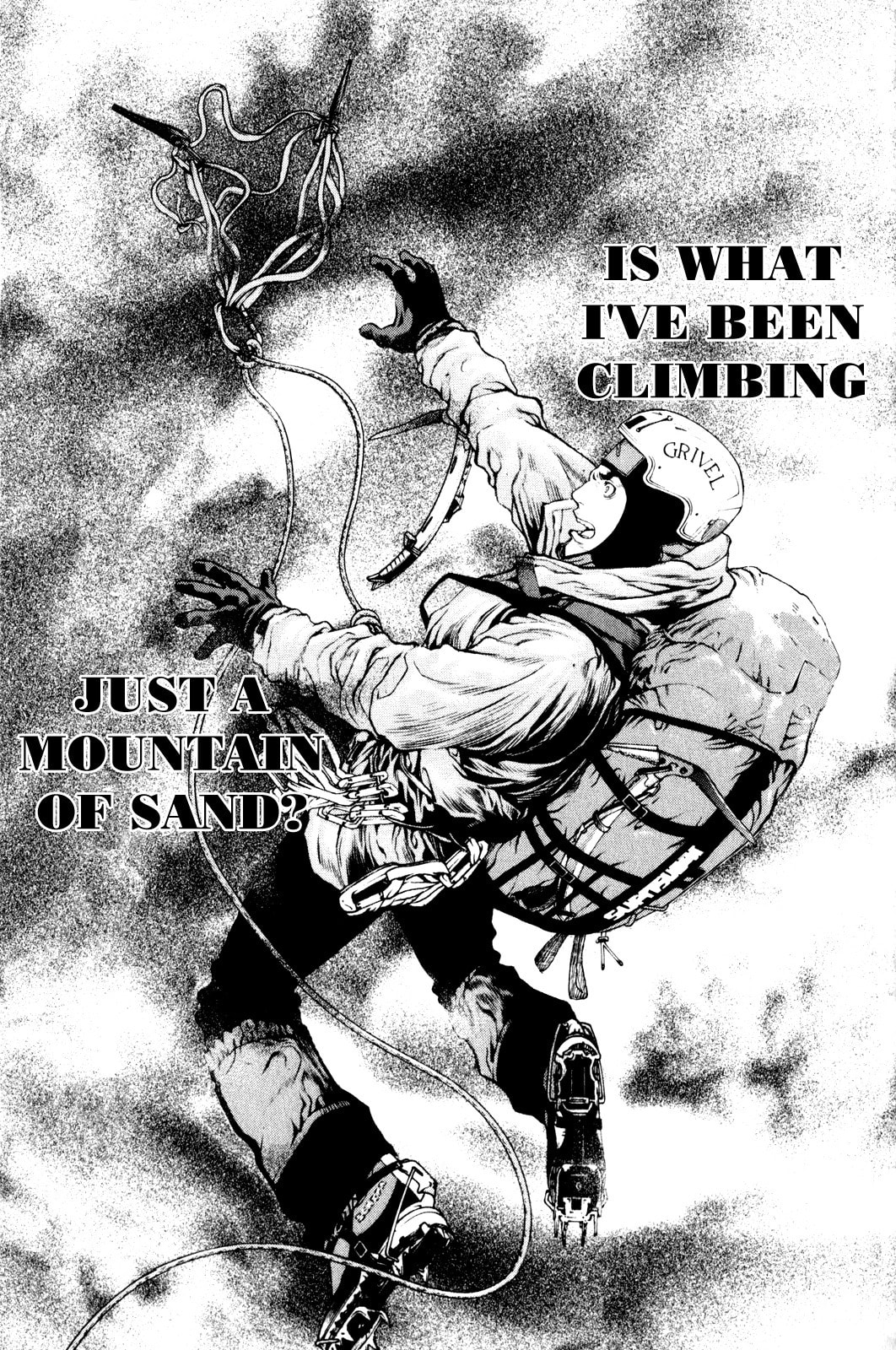 The Climber (Kokou no Hito) Manga Chapter 31 page 8 - Do or Die scene