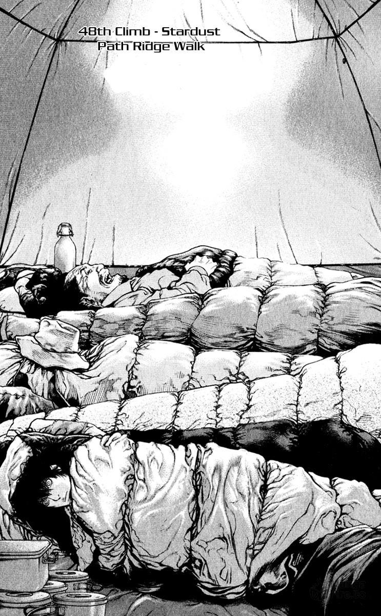 The Climber (Kokou no Hito) Manga Chapter 48 page 2 - Stardust Path Ridge Walk scene
