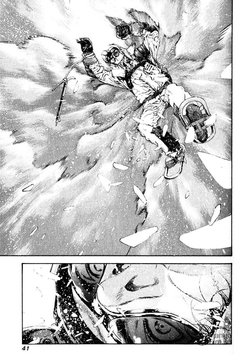 The Climber (Kokou no Hito) Manga Chapter 54 page 18 - Tenacious Man scene