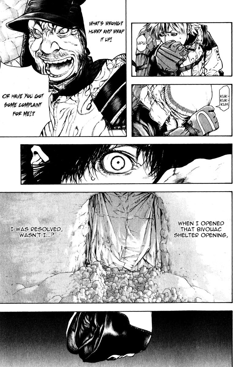 The Climber (Kokou no Hito) Manga Chapter 62 page 7 - Amalgam Team scene