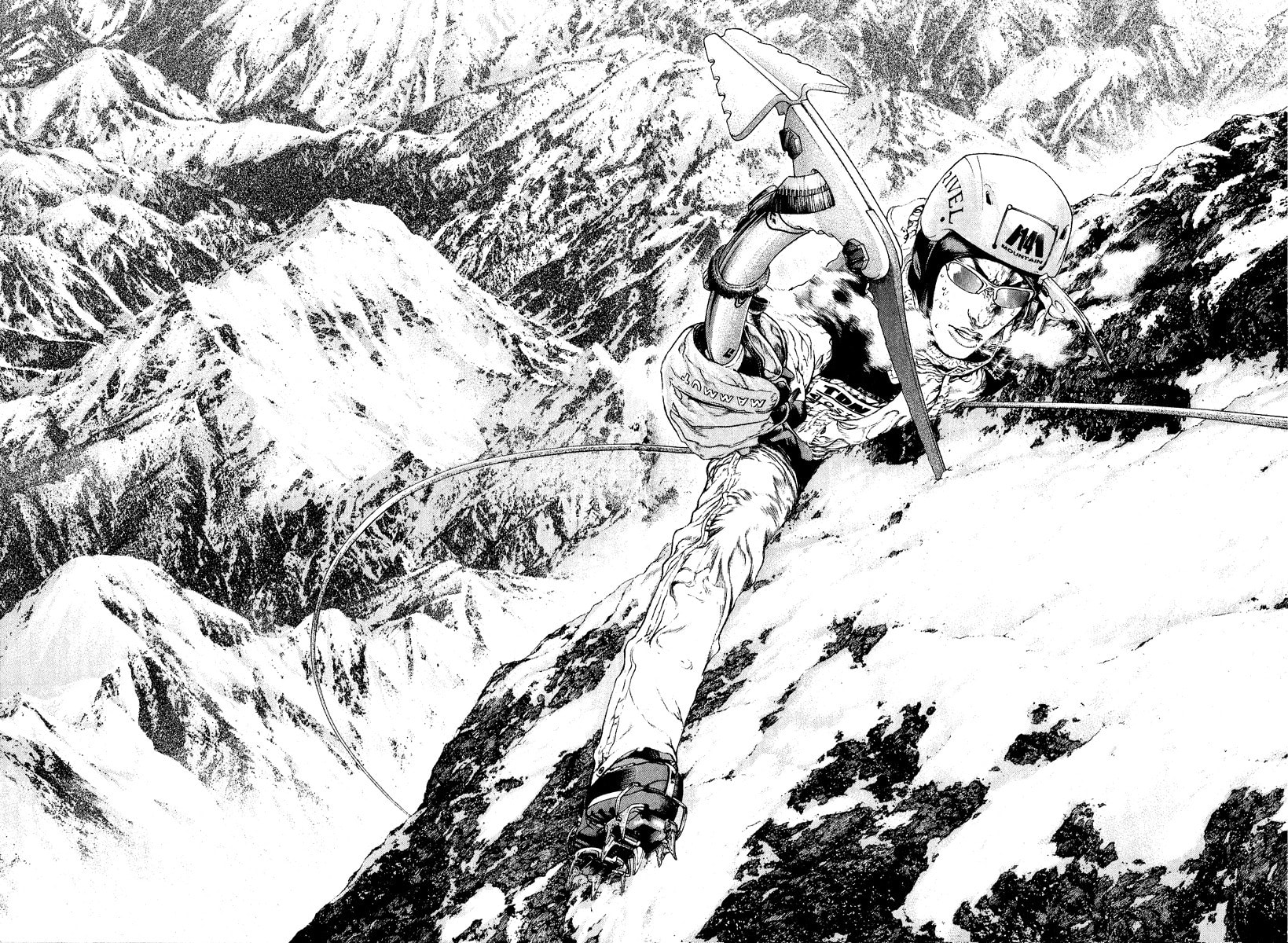 The Climber (Kokou no Hito) Manga Chapter 65 page 4 - God of War's Deep-Rooted Delusion scene